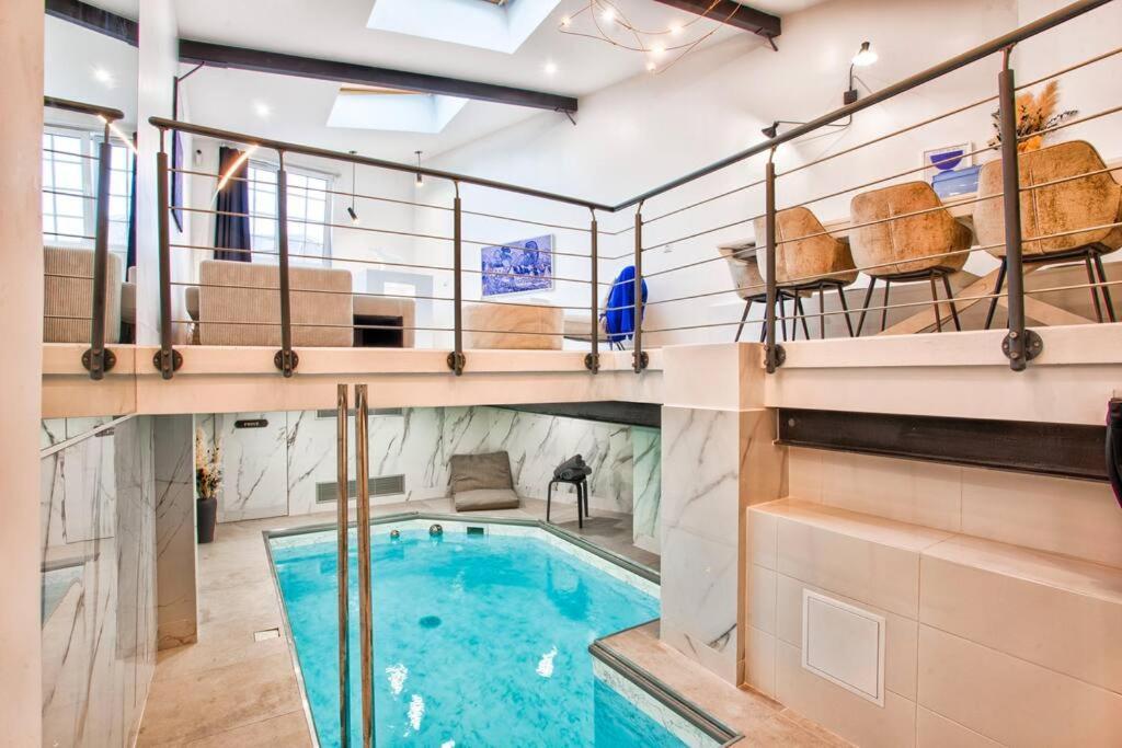 Deauville Luxury Blue Loft - Sauna And Inside Pool Trouville-sur-Mer Dış mekan fotoğraf