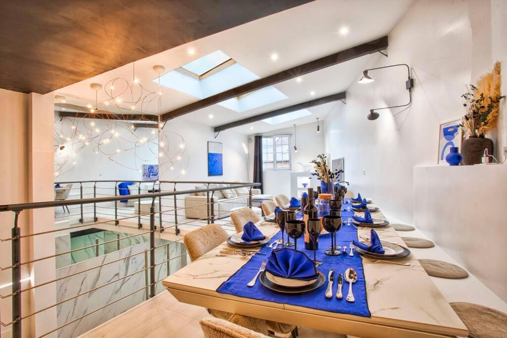 Deauville Luxury Blue Loft - Sauna And Inside Pool Trouville-sur-Mer Dış mekan fotoğraf